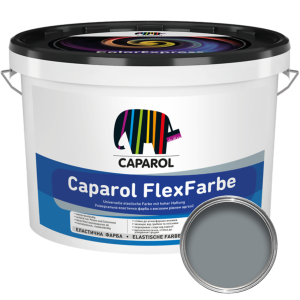 Універсальна гумова фарба Caparol FlexFarbe 10 л, Сіра RAL 7046