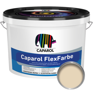 Універсальна гумова фарба Caparol FlexFarbe 10 л, Бежева RAL 1015