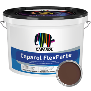Універсальна гумова фарба Caparol FlexFarbe 10 л, Коричнева RAL 8017